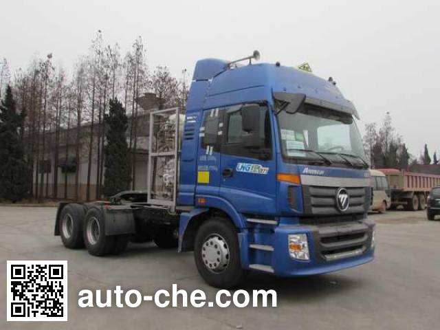 Седельный тягач для перевозки опасных грузов Foton Auman BJ4253SNFCB-XC