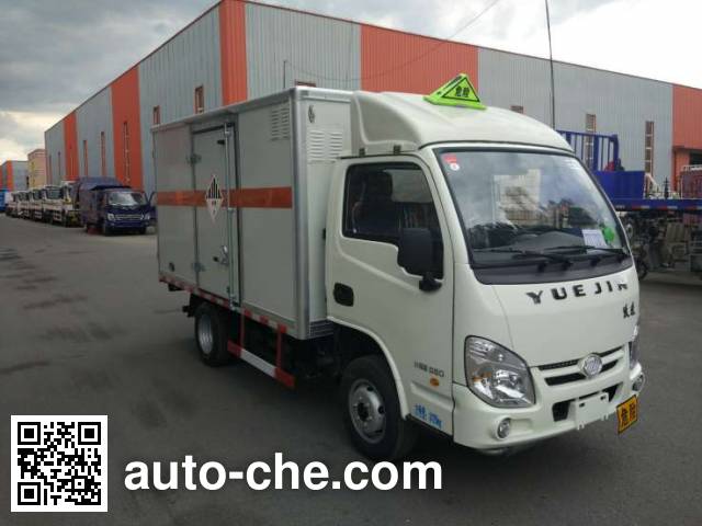Автофургон для перевозки опасных грузов Zhongyan BSZ5039XZWC5