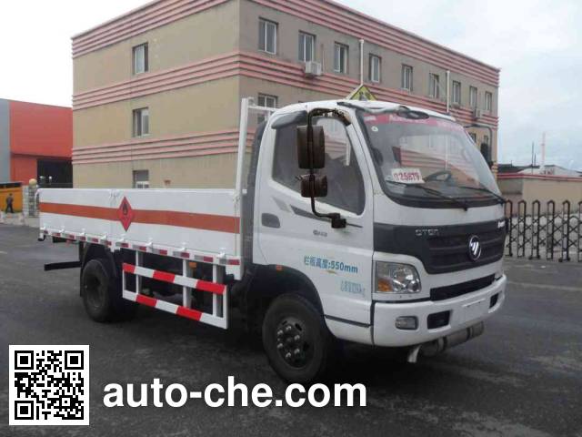 Грузовой автомобиль для перевозки газовых баллонов (баллоновоз) Zhongyan BSZ5083TQPC4
