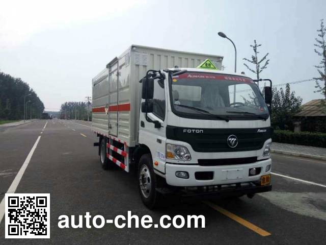 Автофургон для перевозки опасных грузов Zhongyan BSZ5123XZWC5