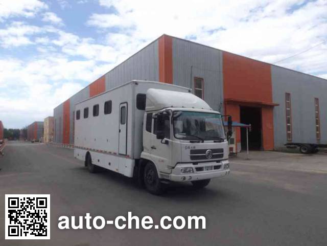 Автофургон для перевозки лошадей (коневоз) Zhongyan BSZ5141XYMC4