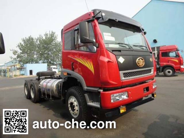 Шасси бескапотного грузовика, работающего на природном газе FAW Jiefang CA1250P2K2T1S2NE5A80