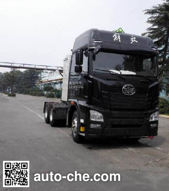 Седельный тягач для перевозки опасных грузов FAW Jiefang CA4250P25K27T1E5M1