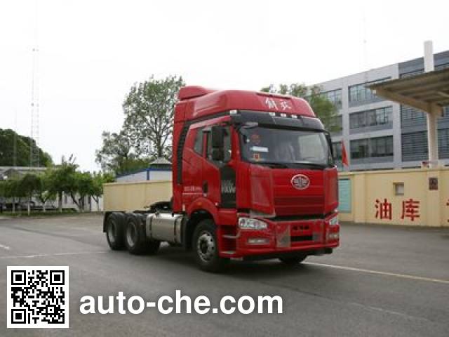 Седельный тягач контейнеровоз FAW Jiefang CA4250P66K2T1A1E5X