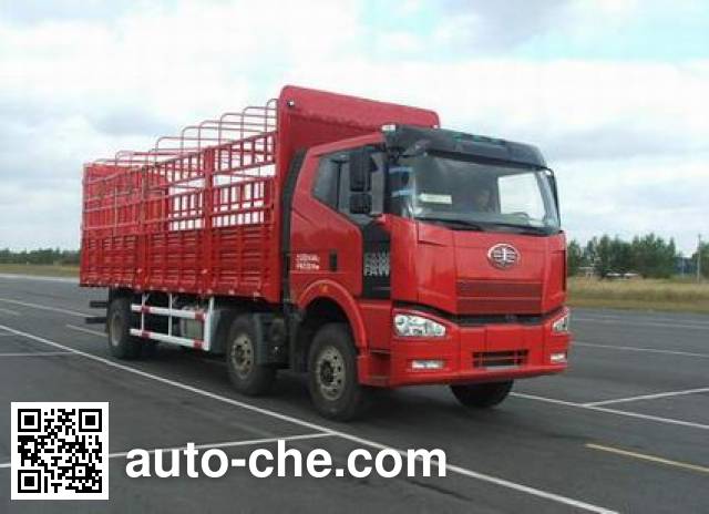 Дизельный бескапотный грузовик с решетчатым тент-каркасом FAW Jiefang CA5250CLXYP63K1L6T3A2E