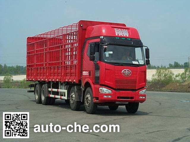 Дизельный бескапотный грузовик с решетчатым тент-каркасом FAW Jiefang CA5310CLXYP63K2L6T4A2HE