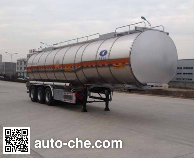 Полуприцеп цистерна алюминиевая для легковоспламеняющихся жидкостей Hengxin Zhiyuan CHX9409GRY