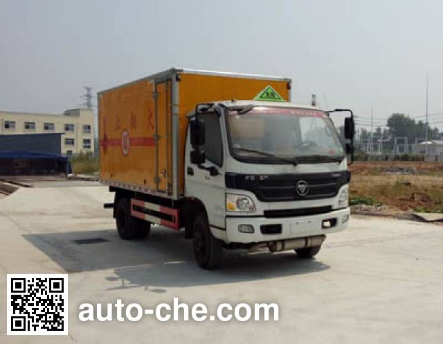 Грузовой автомобиль для перевозки газовых баллонов (баллоновоз) Chengliwei CLW5040TQPB5