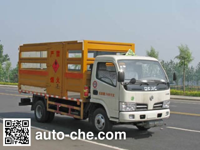 Грузовой автомобиль для перевозки баллонов со сжиженным углеводородным газом (баллоновоз) Chengliwei CLW5070TGP3