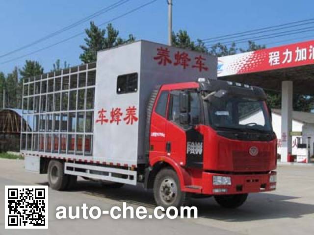 Грузовой автомобиль для перевозки пчел (пчеловоз) Chengliwei CLW5160CYFC4