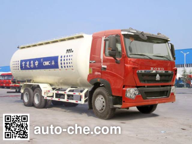 Автоцистерна для порошковых грузов низкой плотности CIMC Lingyu CLY5257GFLZZ