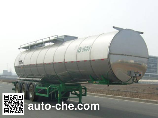 Полуприцеп масловоз алюминиевый для растительного масла CIMC Lingyu CLY9403GSY