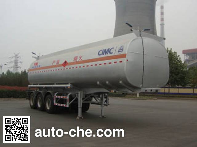 Полуприцеп цистерна для легковоспламеняющихся жидкостей CIMC Lingyu CLY9405GRY