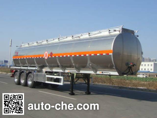 Полуприцеп цистерна алюминиевая для нефтепродуктов CIMC Lingyu CLY9407GYY