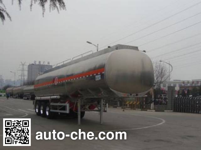 Полуприцеп цистерна алюминиевая для нефтепродуктов CIMC Lingyu CLY9407GYYC