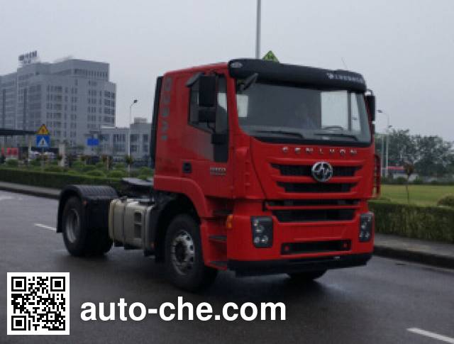 Седельный тягач для перевозки опасных грузов SAIC Hongyan CQ4186HTVG361U