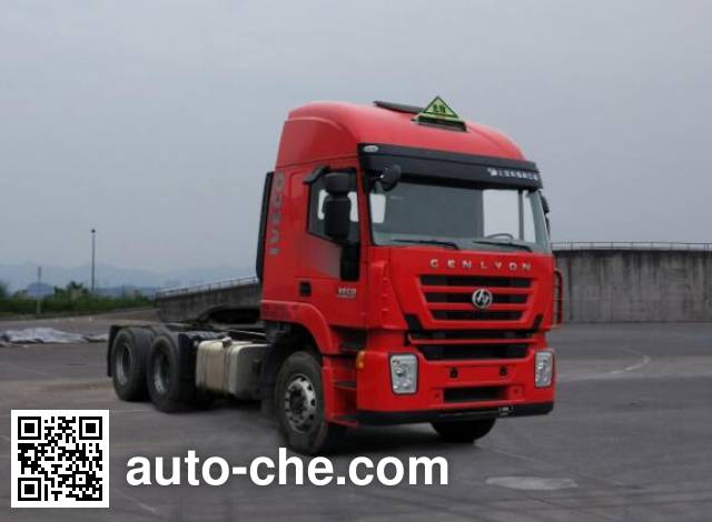 Седельный тягач для перевозки опасных грузов SAIC Hongyan CQ4256HTDG334U