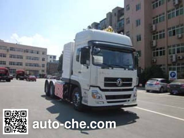 Седельный тягач для перевозки опасных грузов Dongfeng EQ4250GD5N4