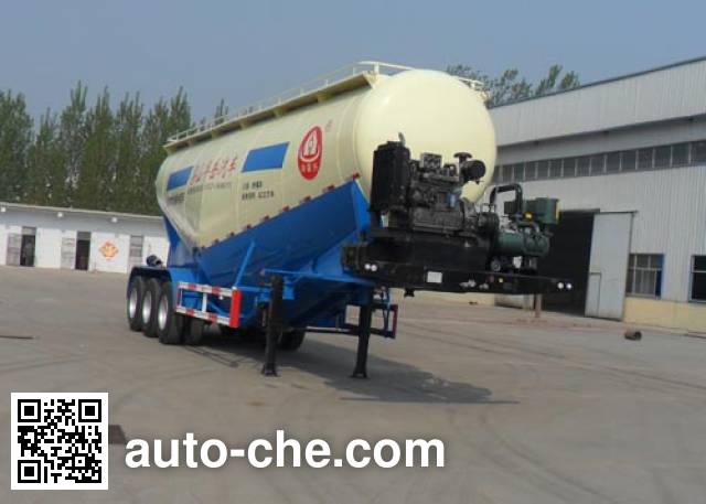 Полуприцеп для порошковых грузов средней плотности Huayuexing FNZ9400GFL