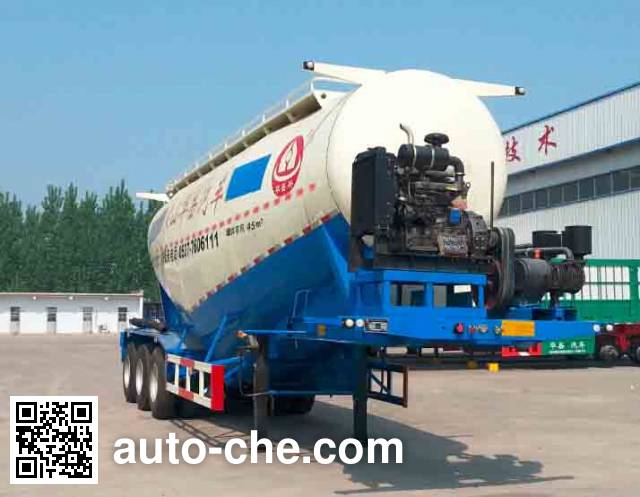 Полуприцеп для порошковых грузов средней плотности Huayuexing FNZ9403GFL
