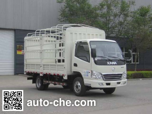 Электрический грузовик с решетчатым тент-каркасом Huanqiu GZQ5040CCYBEV