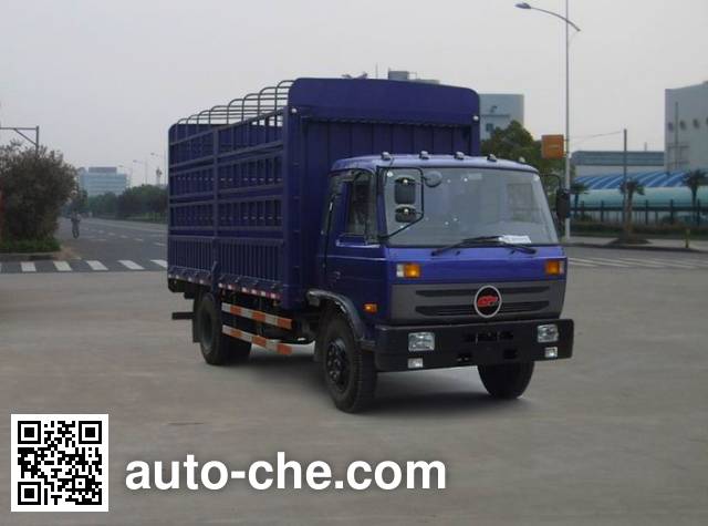 Грузовик с решетчатым тент-каркасом Shenfan HCG5142CCQGD3