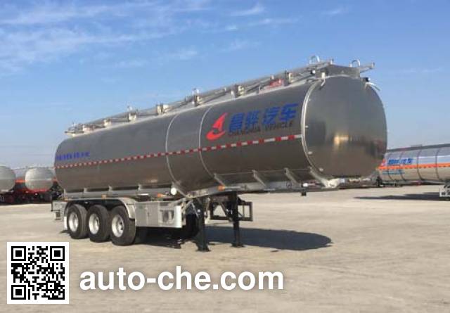 Полуприцеп масловоз алюминиевый для растительного масла Changhua HCH9401GSY40