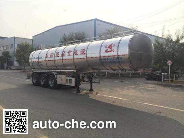 Полуприцеп цистерна алюминиевая для пищевых жидкостей Changhua HCH9402GYS35