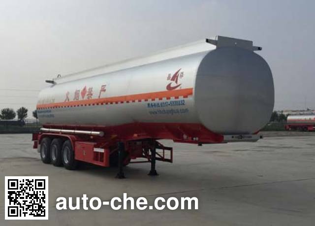 Полуприцеп цистерна алюминиевая для нефтепродуктов Changhua HCH9402GYY46