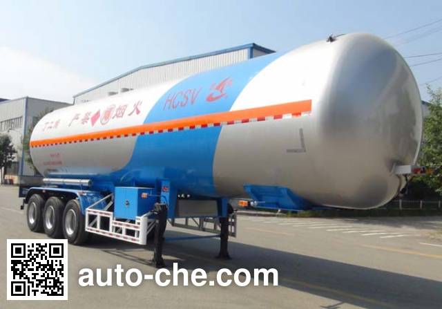 Полуприцеп цистерна газовоз для перевозки сжиженного газа Changhua HCH9407GYQA