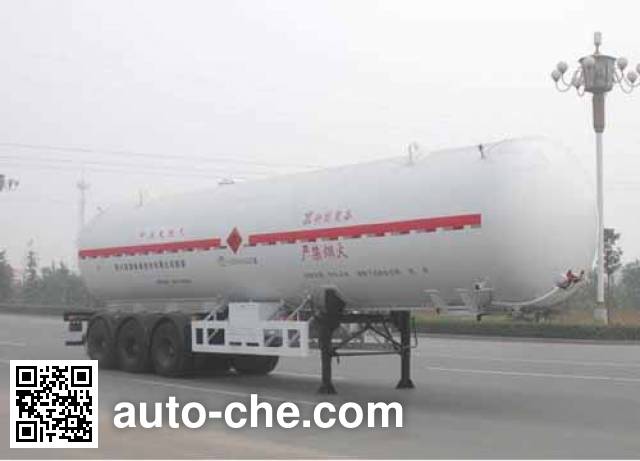 Полуприцеп цистерна газовоз для перевозки горючего газа Baohuan HDS9400GRQ