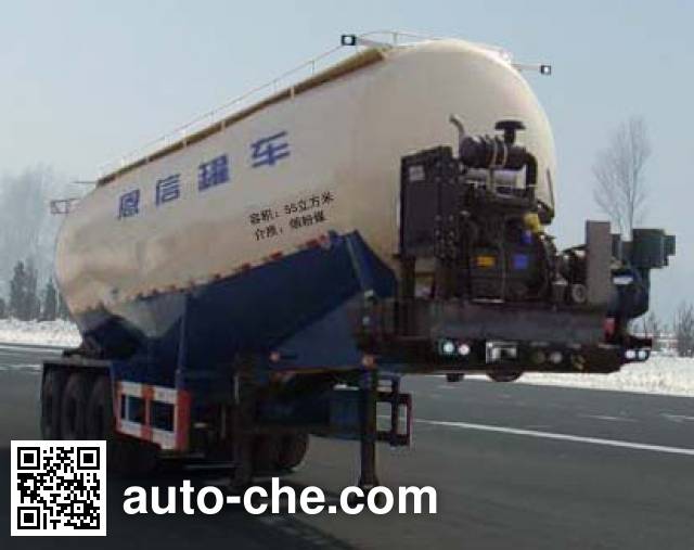 Полуприцеп цистерна для порошковых грузов низкой плотности Enxin Shiye HEX9405GFLA