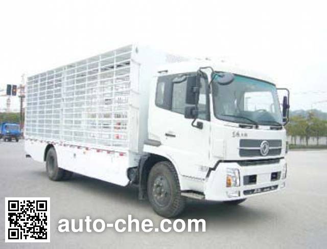 Грузовой автомобиль для перевозки скота (скотовоз) Huguang HG5125CCQ