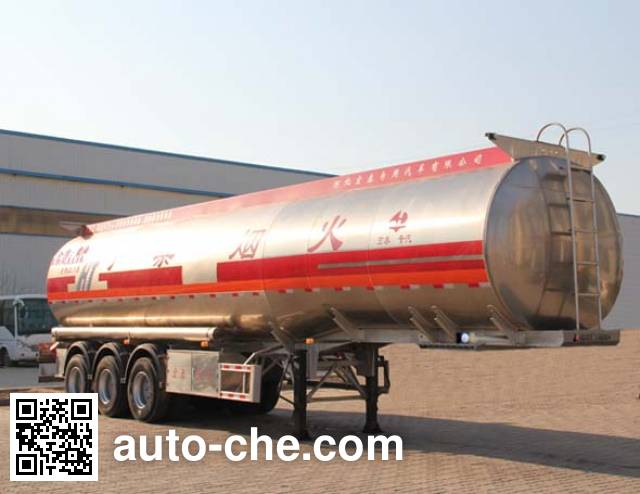 Полуприцеп цистерна алюминиевая для нефтепродуктов Zhengkang Hongtai HHT9406GYY