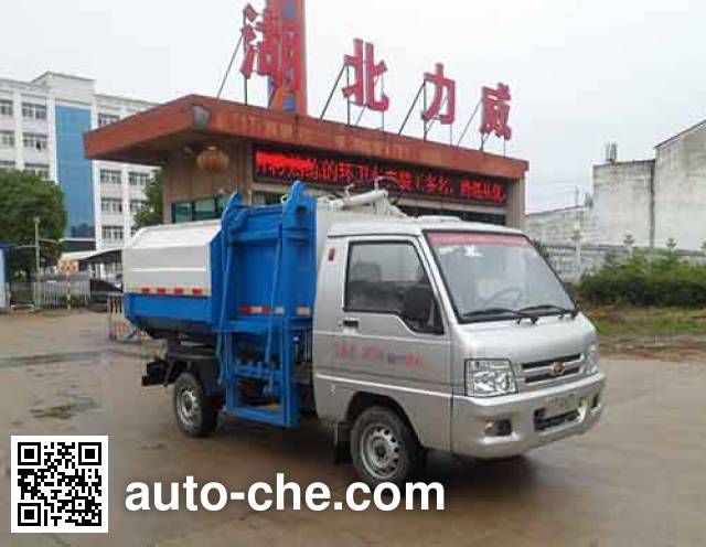 Стыкуемый мусоровоз с уплотнением отходов Zhongqi Liwei HLW5030ZDJ5BJ