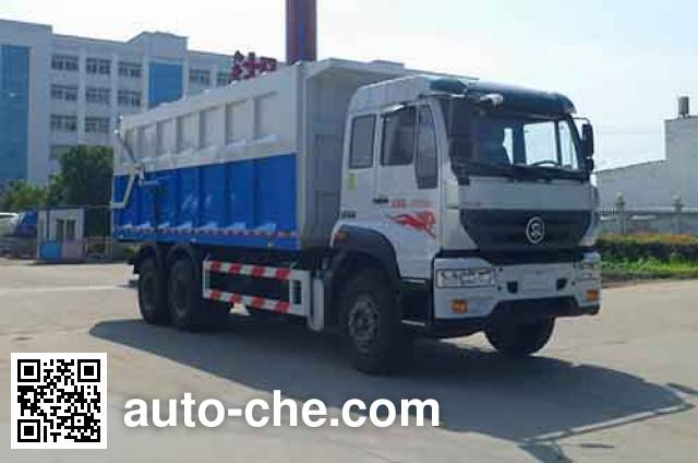 Стыкуемый мусоровоз с уплотнением отходов Zhongqi Liwei HLW5250ZDJ5ZZ
