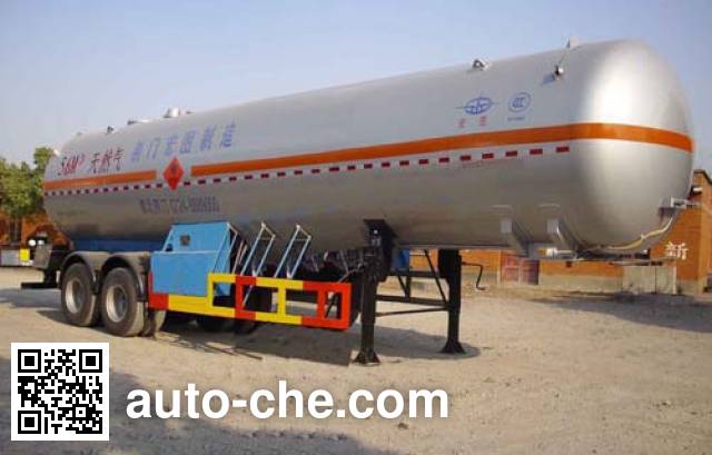Полуприцеп цистерна для перевозки неконденсирующегося газа Hongtu HT9330GTR
