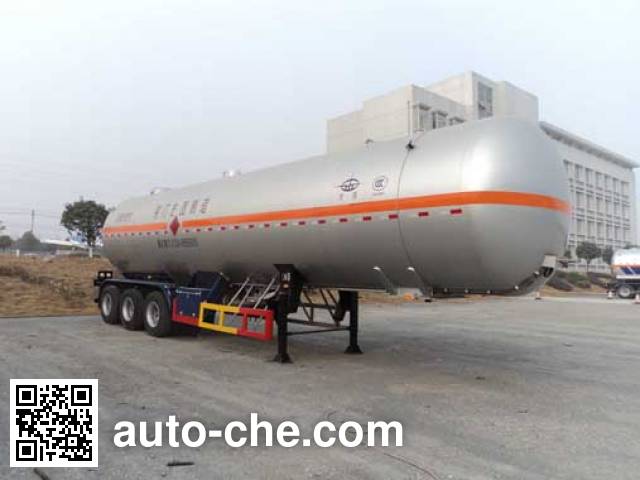 Полуприцеп цистерна газовоз для перевозки горючего газа Hongtu HT9400GRQ