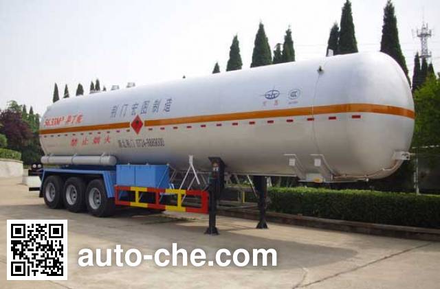 Полуприцеп цистерна газовоз для перевозки сжиженного газа Hongtu HT9408GYQ5D