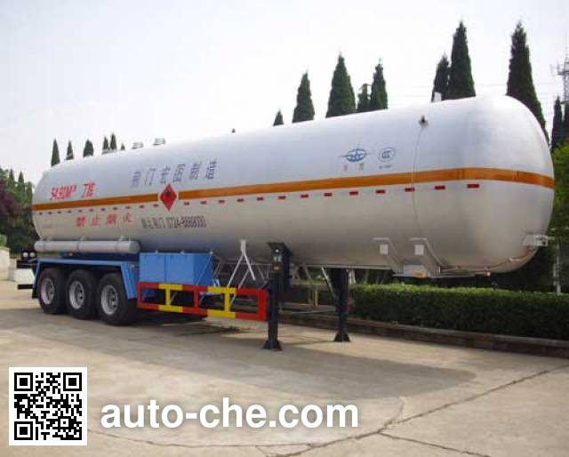 Полуприцеп цистерна газовоз для перевозки сжиженного газа Hongtu HT9408GYQ7