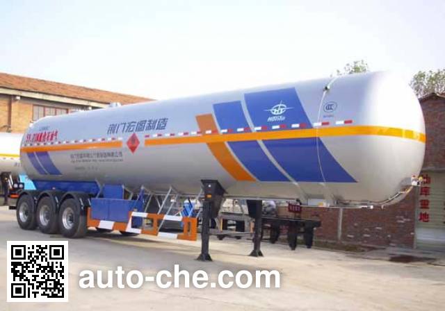 Полуприцеп цистерна газовоз для перевозки сжиженного газа Hongtu HT9409GYQ3D
