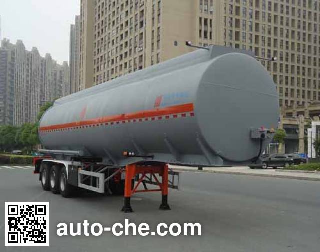 Полуприцеп цистерна алюминиевая для легковоспламеняющихся жидкостей Hongzhou HZZ9401GRYA