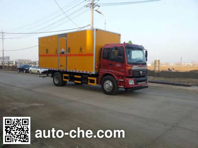 Автофургон для перевозки коррозионно-активных грузов Jiangte JDF5160XFWBJ4