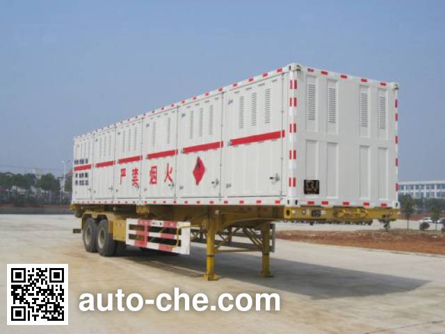 Полуприцеп цистерна газовоз для перевозки горючего газа Jiangnan JNJ9350GRQ