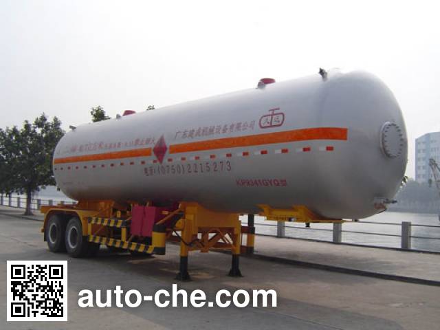 Полуприцеп цистерна газовоз для перевозки сжиженного газа Jiuyuan KP9341GYQ
