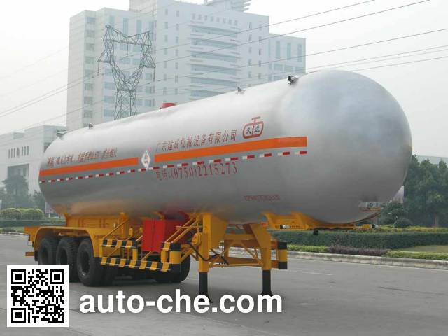 Полуприцеп цистерна газовоз для перевозки сжиженного газа Jiuyuan KP9407GYQAA