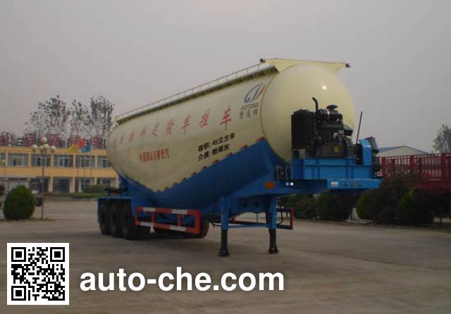 Полуприцеп цистерна для порошковых грузов низкой плотности Aotong LAT9405GFL