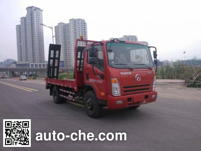 Грузовик с плоской платформой Zhengyuan LHG5040TPB-DY01