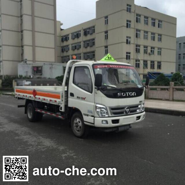 Грузовой автомобиль для перевозки газовых баллонов (баллоновоз) Zhengyuan LHG5040TQP-FT01