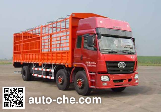 Бескапотный грузовик с решетчатым тент-каркасом FAW Liute Shenli LZT5201CXYP1K2E3L10T3A91